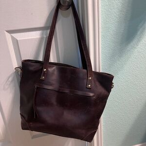 Montana Hudson Leather tote-Eva